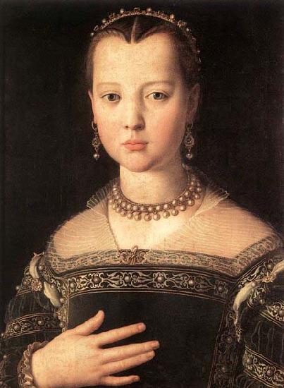 Agnolo Bronzino Portrait of Maria de- Medici China oil painting art